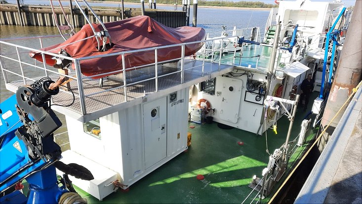 Das Forschungsschiff „Ludwig Prandtl“