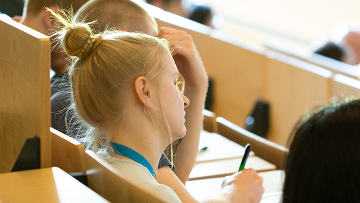 Hörsaal Studierende